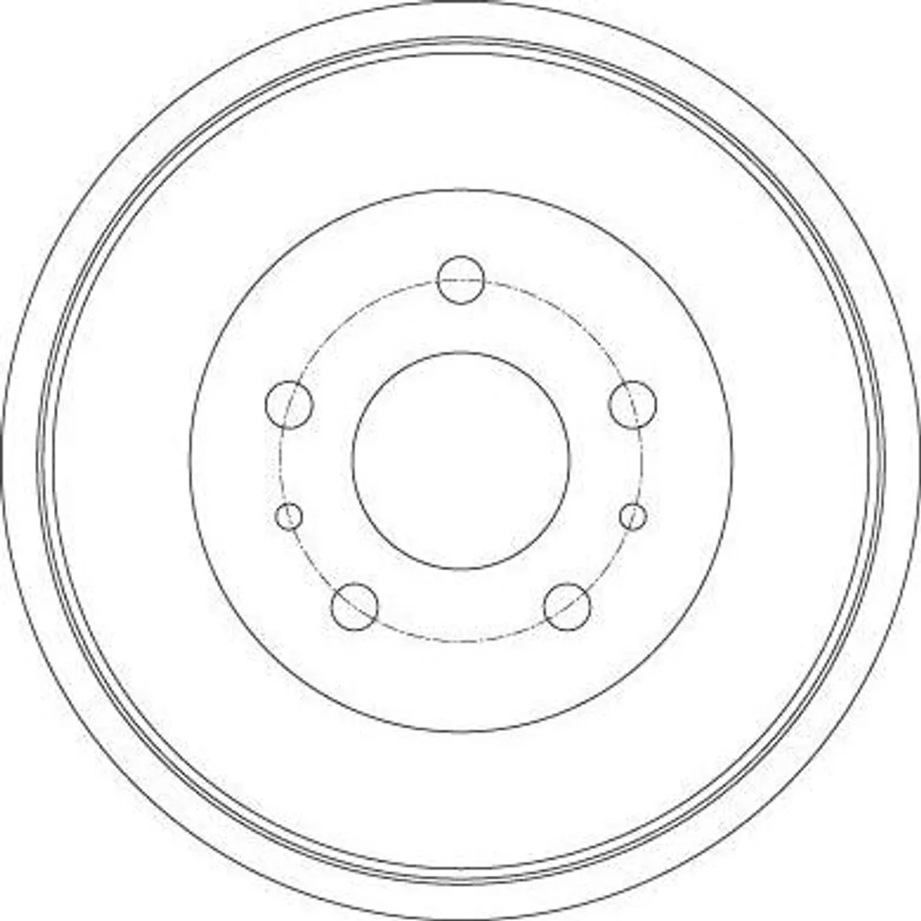 Tambour de frein TRW DB4427 en fonte renforcée - Spécial Ford Focus OE