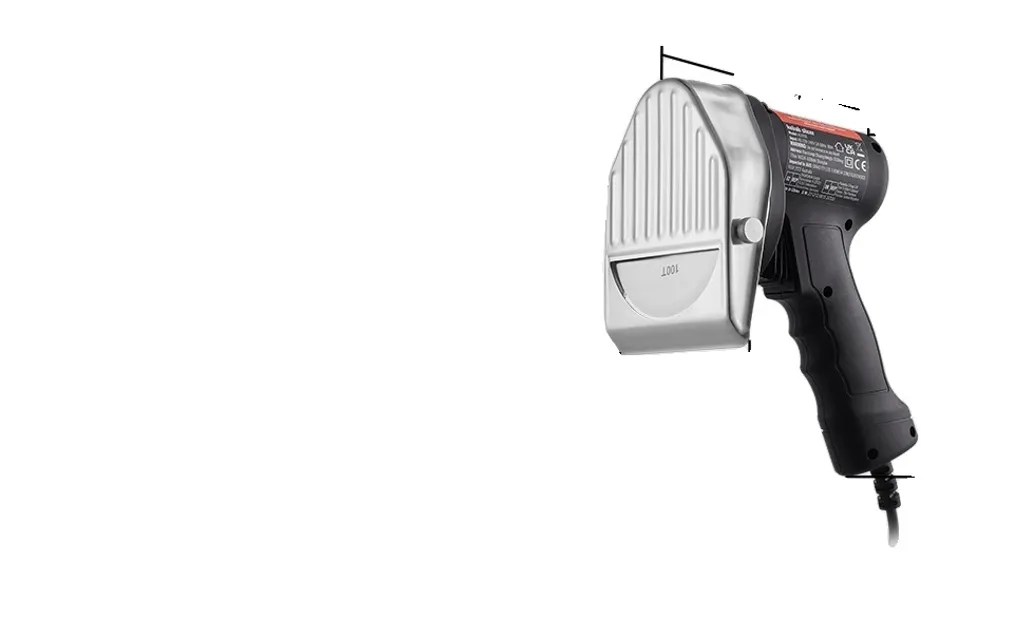 Coltello Shawarma Elettrico 80W Professionale con Lama Seghettata