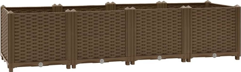 vidaXL Lit surélevé 160x40x38 cm Polypropylène Image du produit 