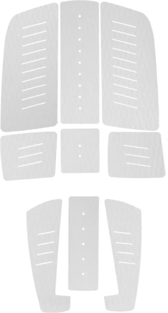 Grip de Surf Eva Deck Traction Pad Blanc Antidérapant pour Longboard
