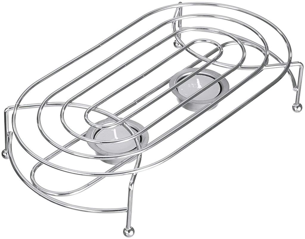 Warmhalteplatte, Speisenwärmer, Stövchen mit 2 Teekerzen, Produktbild 