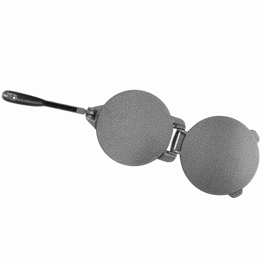 6.5in Tortilla Press Maker Aluminium-Legierung Mais Tortillas Teig Pressen Werkzeuge Küchenzubehör grau