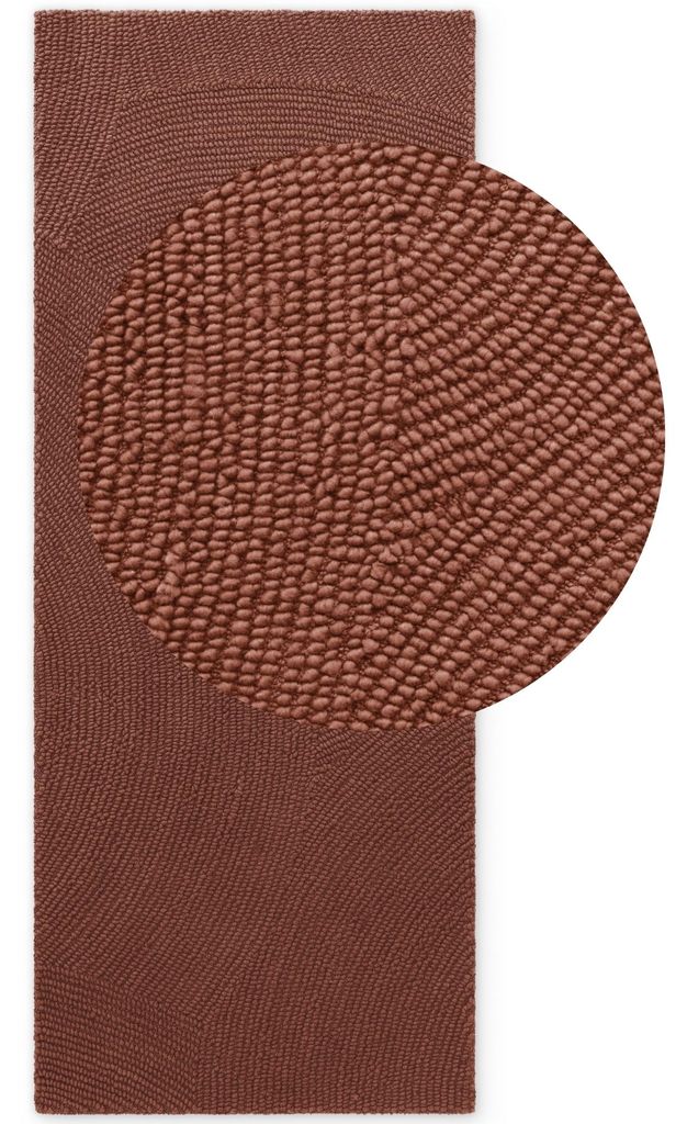 Hanse Home Wollteppich Calmio,Handgemacht, Skandi, Produktbild 