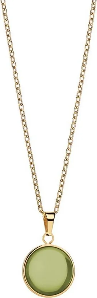 Collier anti-ternissement en acier doré Bering pour peaux sensibles