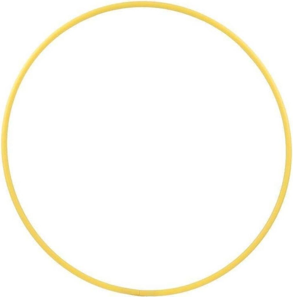 Hula Hoop Reifen für Kinder, Durchmesser 75cm in gelb