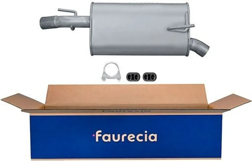 Silencieux d'échappement HELLA 8LD 366 031-401 pour Astra H et Meriva