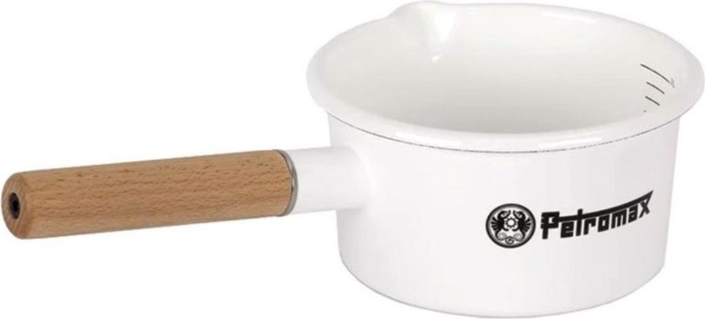 Petromax Emaille Stieltopf 1L ws weiß