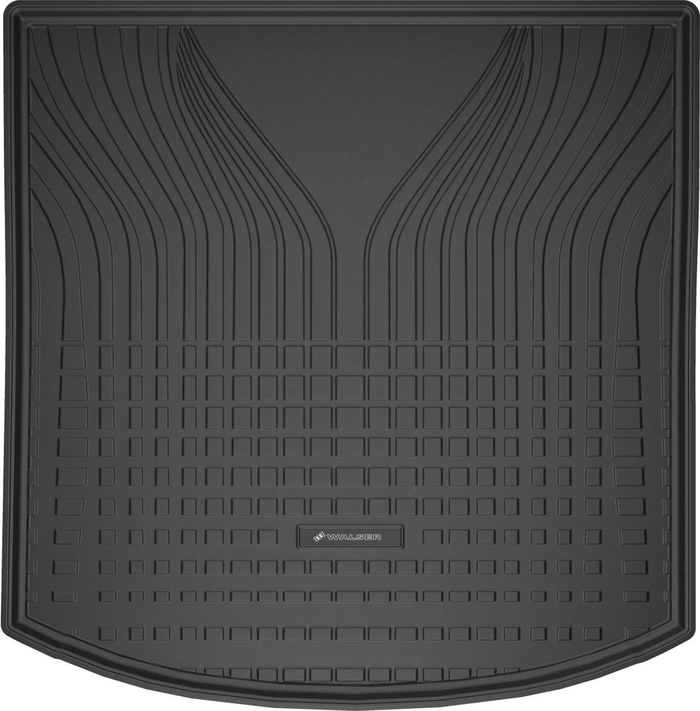 WALSER Premium Kofferraumwanne für VW Touran (1T1, 1T2) 02/2003-2010, 100% passgenaue Kofferraum Schutzmatte - EU, robuste Antirutschmatte Auto, A...
