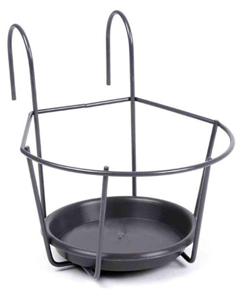 Szyjka doniczki. Ø22cm szara do zawieszenia, 355899 Zdjęcie produktu 
