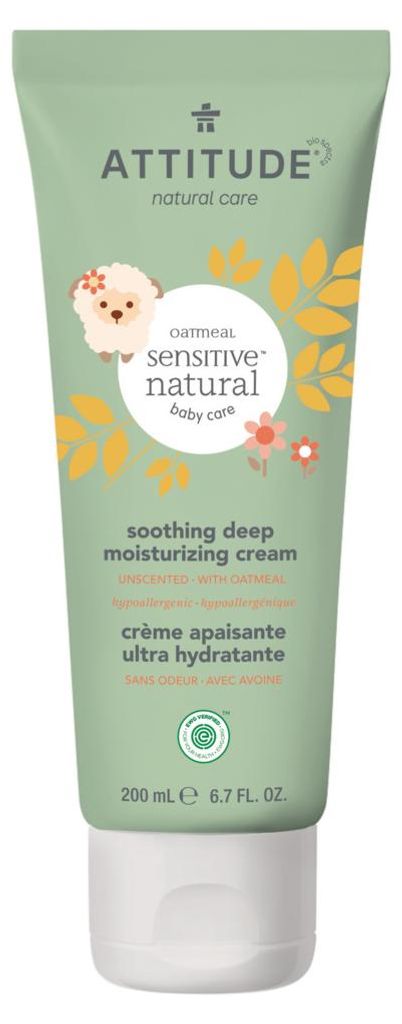 Attitude Sensitive Skin Baby – Beruhigende Körpercreme für die tägliche Pflege (200 ml)