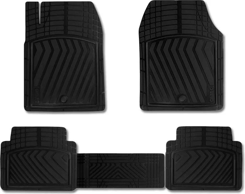 Tappetini Renault Captur personalizzabili TPE Nero 4 pz