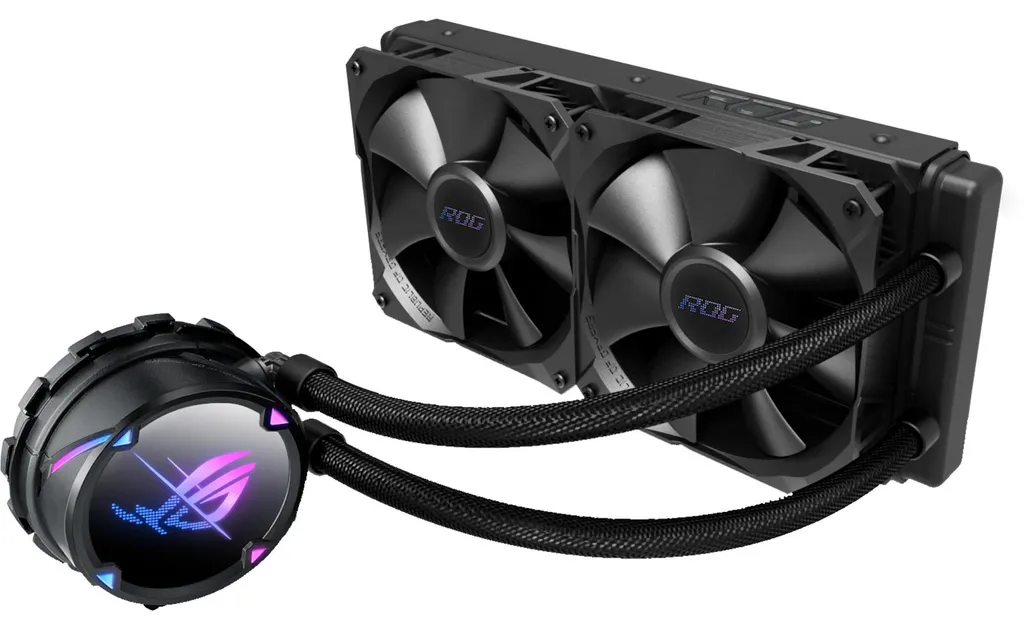 Refroidissement CPU ASUS ROG STRIX LC II 240 avec Pompe 7e Génération