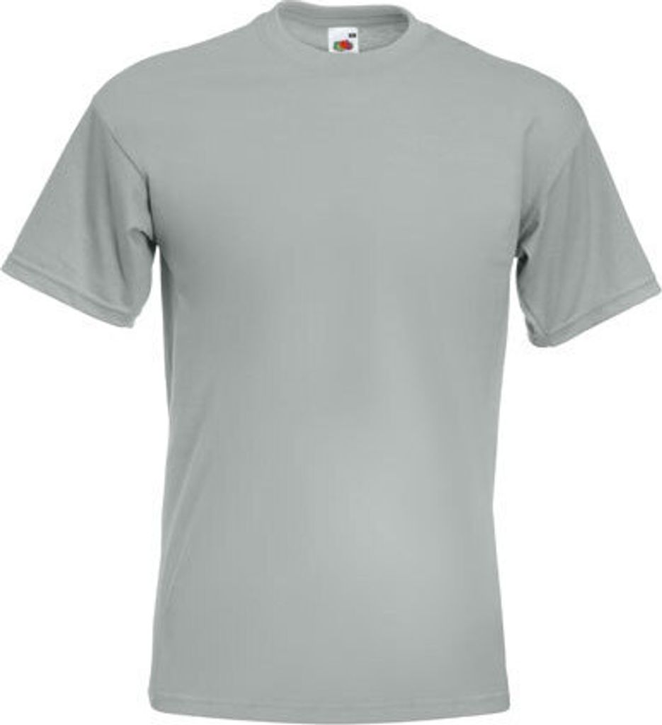 Fruit of the Loom - Super Premium T - Zinc (Solid) - M