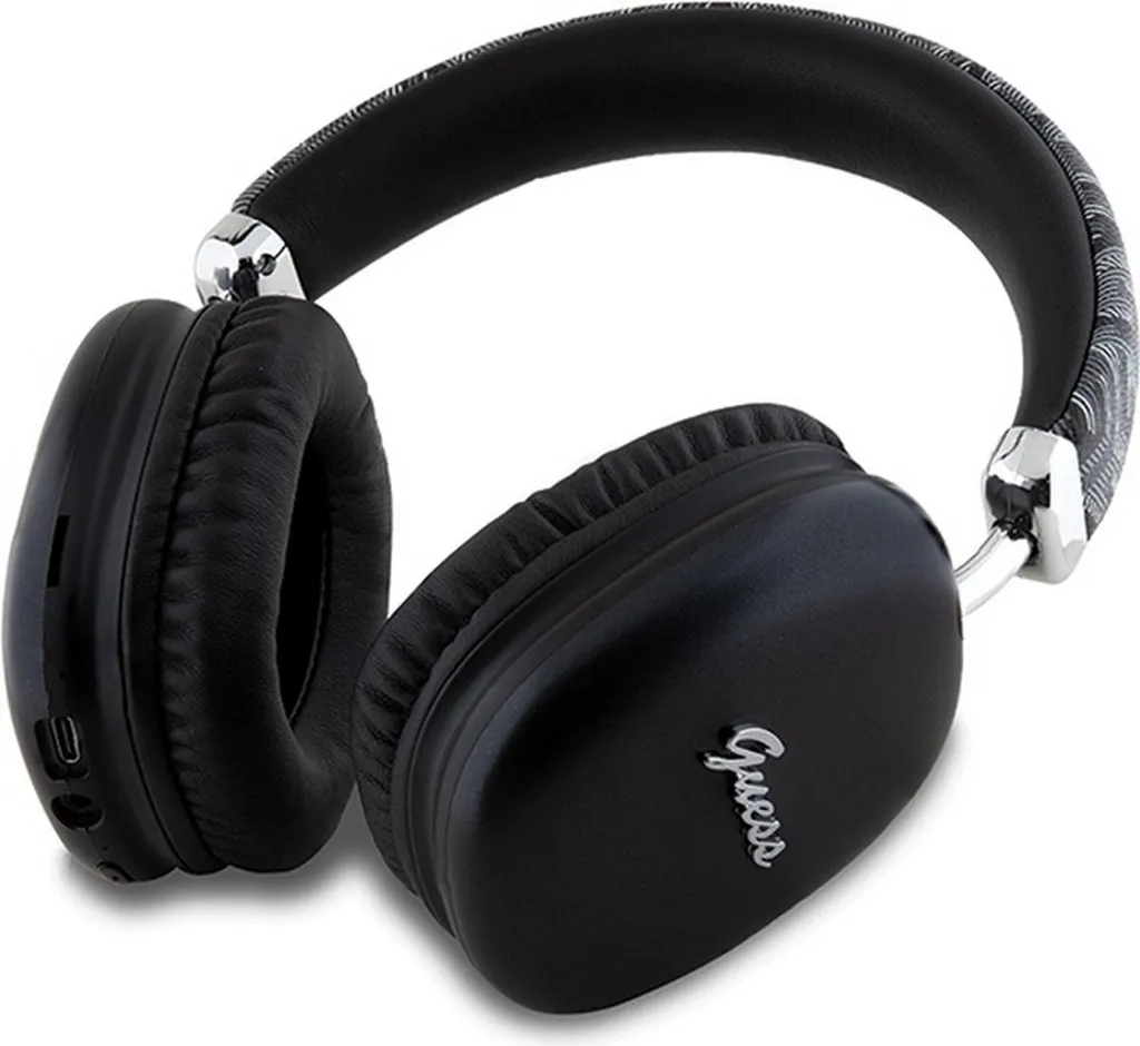Guess Cuffie Bluetooth In-Eargubhk1Gctcsk Nero/Nero Gcube Metallic Script Logo - 2