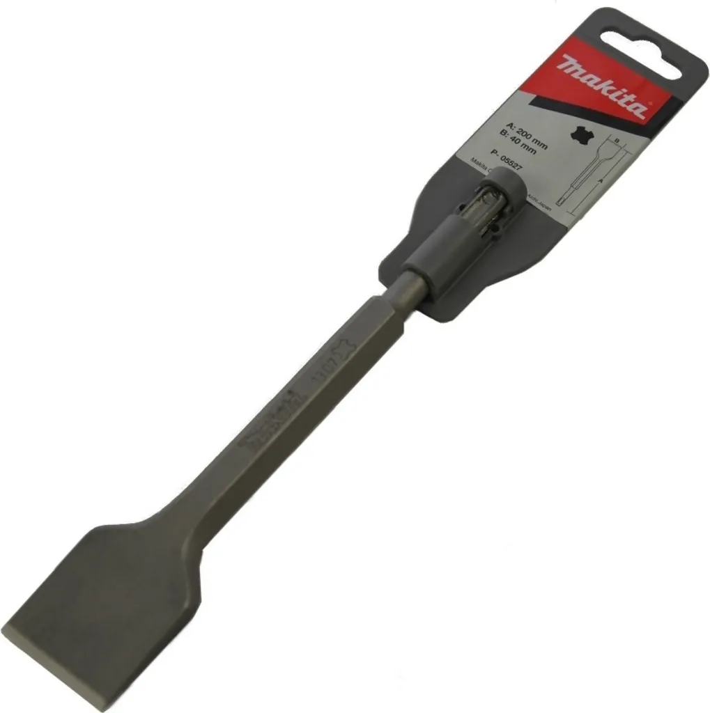 Scalpello per Piastrelle Makita P-05527 SDS-Plus 40x200mm - Top Quality