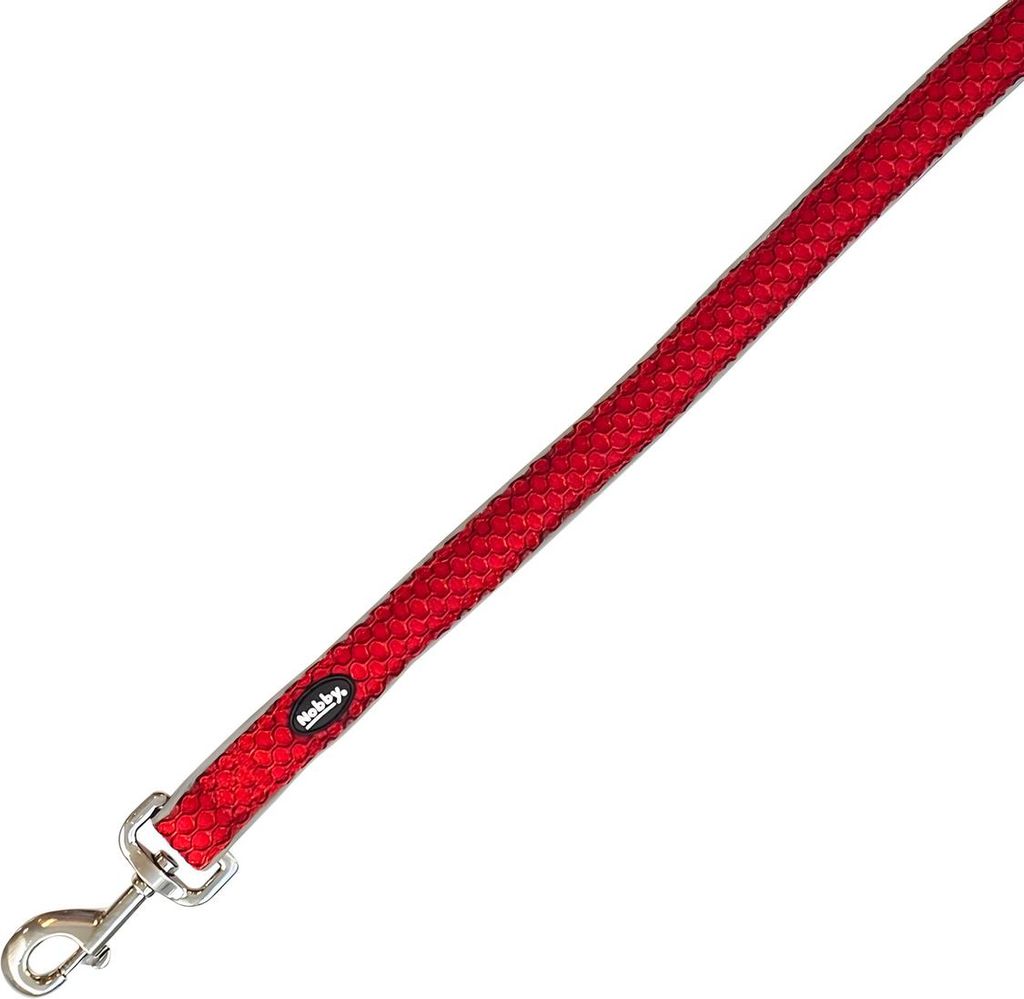 Nobby Leine "MESH AIR" rot XS-S 20 mm, 120 cm