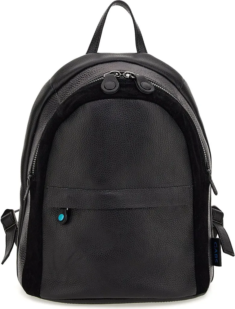 Sac à dos femme noir en cuir Gabs Anja Hokusai chic et polyvalent