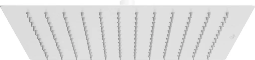 Soffione Mexen Slim Bianco 30x30 - Acciaio Inox S304 Anti-Calcare