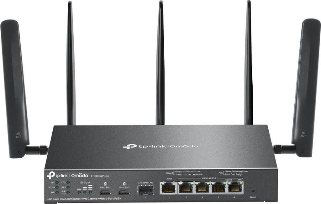 TP-LINK Routeur sans fil TP-Link ER706WP-4G Gigabit Image du produit 