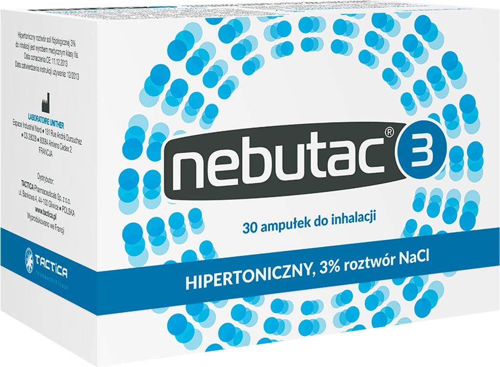 Nebutac 3 Inhalationslösung 3% 30 Ampullen 4ml Produktbild 