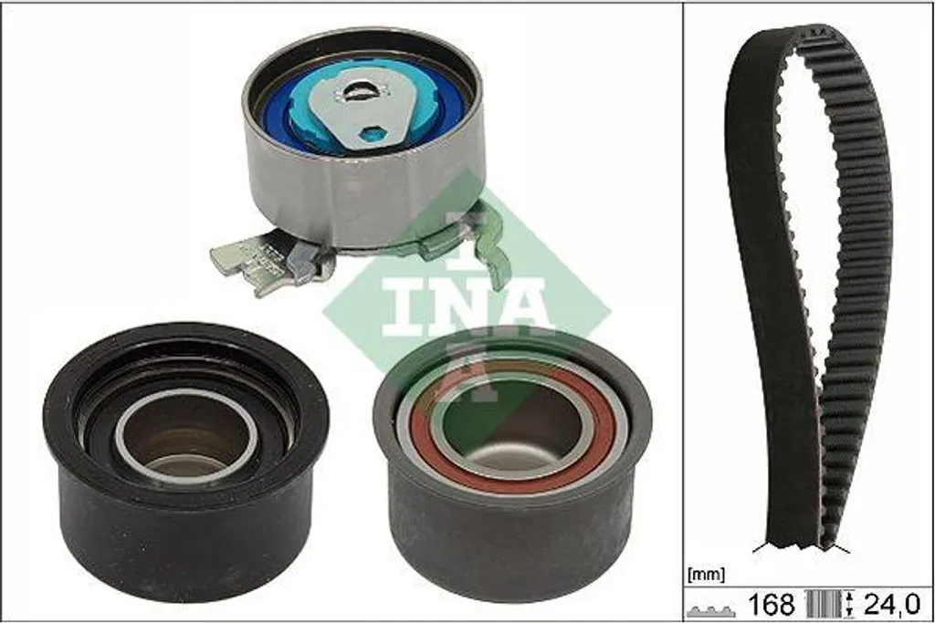 Évitez la casse moteur avec le kit courroie INA 530 0444 10 pour Astra Zafira
