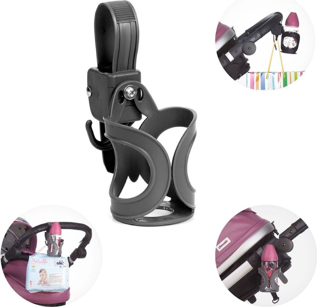 Porte-gobelet universel CHIPOLINO - noir Image du produit 