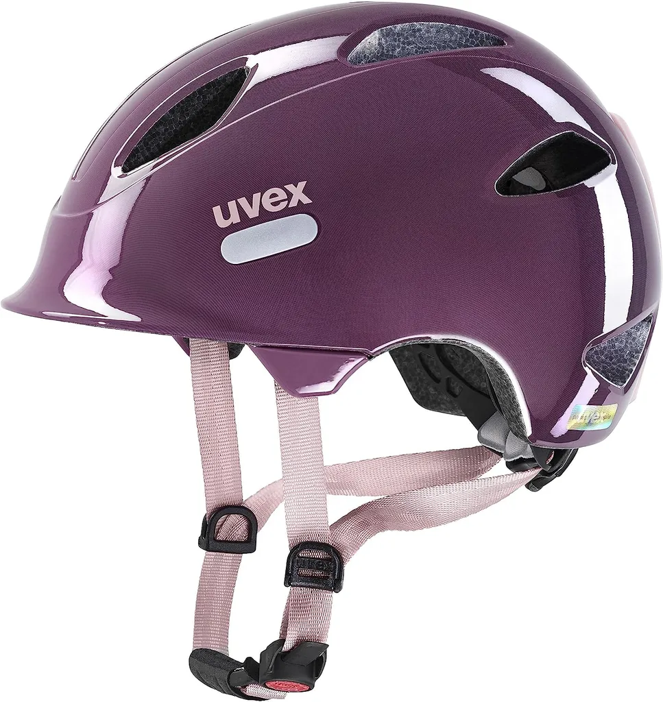 Casque vélo enfant uvex oyo léger réglable de 50 à 54 cm pour sécurité