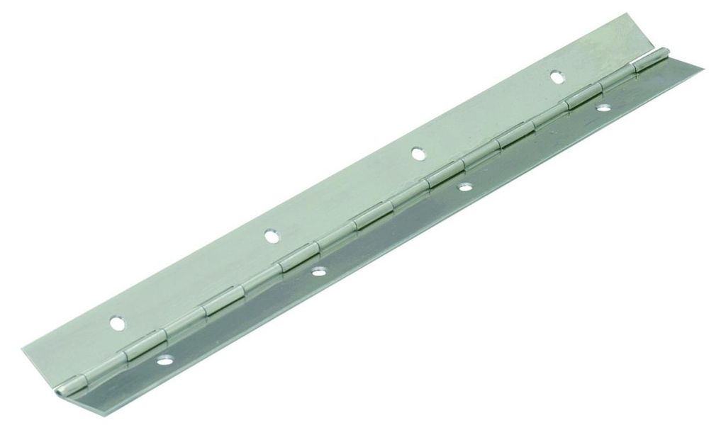 Hettich Stangenscharnier Edelstahl 32 x 600 mm, kürzbar