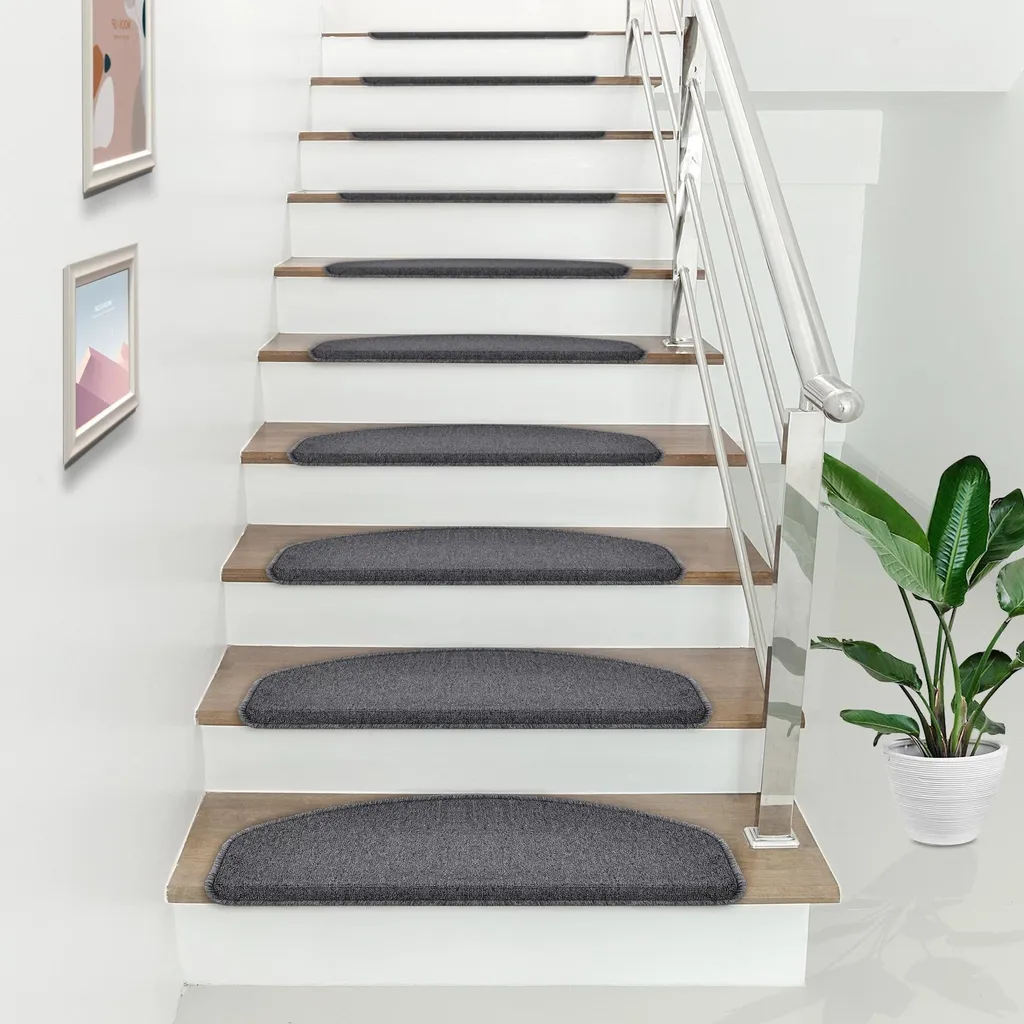 Protège-marches d'escalier Zico 65x24cm - Solution confort autoadhésive - 5