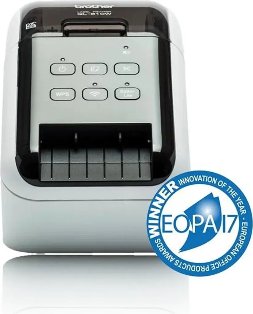 Imprimante d'étiquettes de bureau Brother QL-810Wc Wi-Fi et Filaire USB