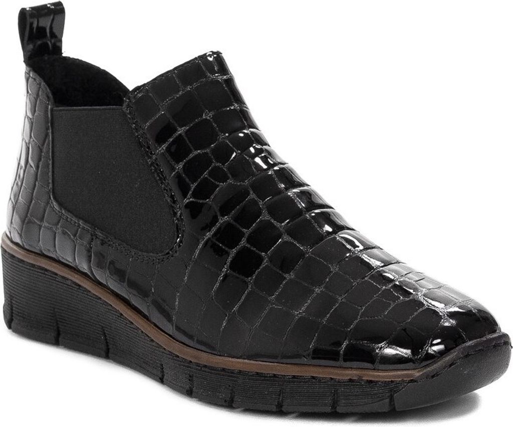 Rieker Chelsea Boots schwarz in Gr. 39
