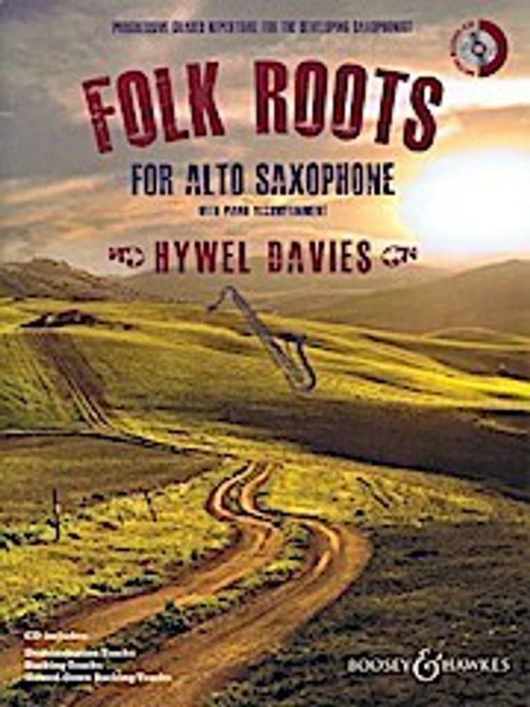 Folk Roots for Alto Saxophone: Book/CD
