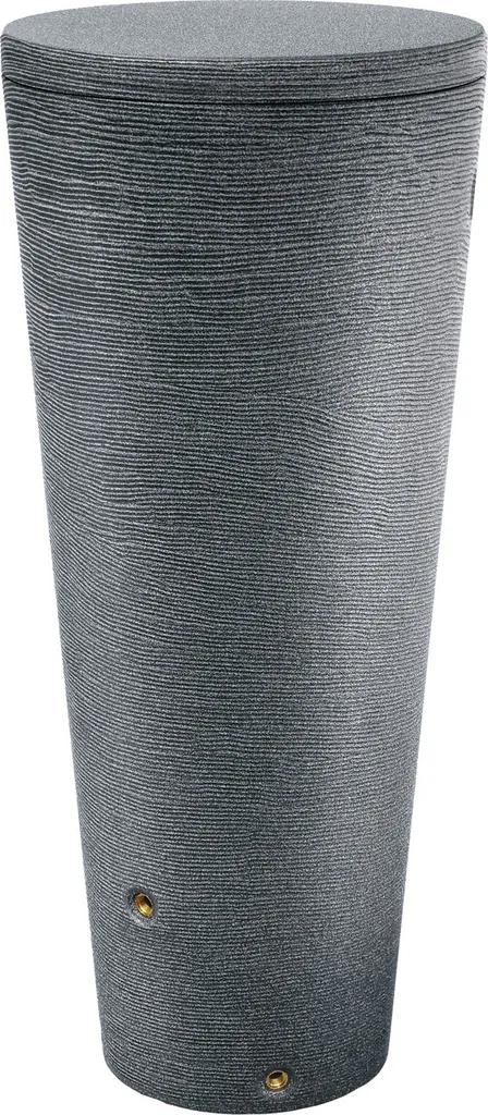 Cuve de récupération d'eau de pluie 320 litres Varese en granit gris chic