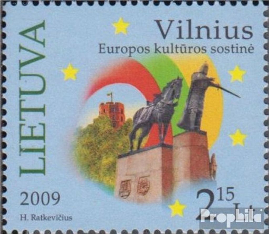 Briefmarken Litauen 2009 Mi 1005 (kompl.Ausg.) postfrisch Produktbild 