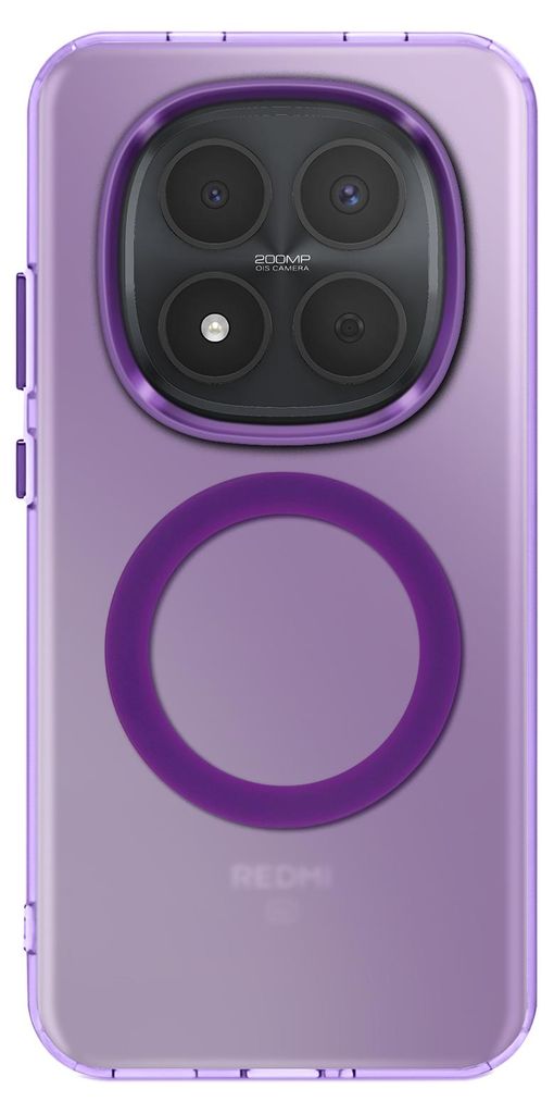 Avizar, Verstärkte MagSafe Hülle für Redmi Note 15 Pro 5G, Violett
