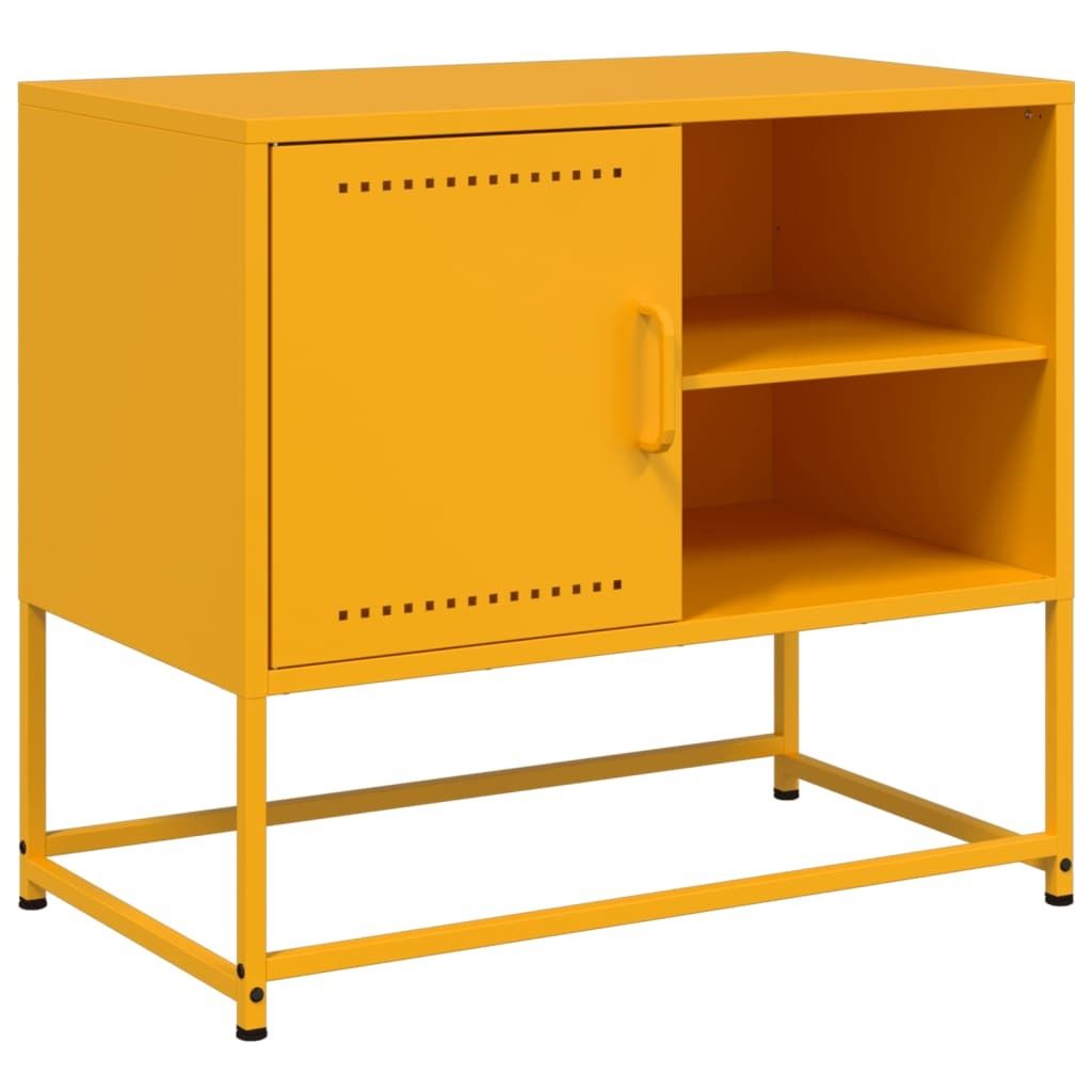 "WINTER SALE"TV-Schrank, Fernsehtisch - CLORIS - Anthrazit 100,5x39x60,5cm Stahl - TV-Schränke NeuMöbel310354