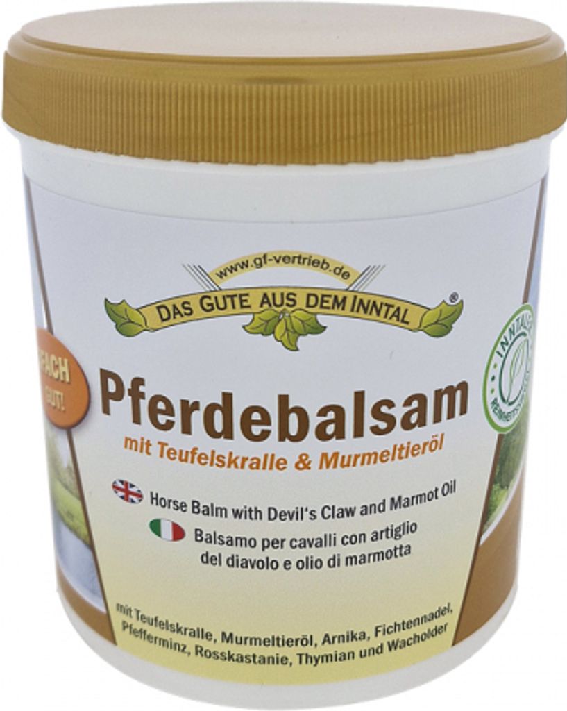 Inntaler Horse Balm 3-násobný 500ml w. Devil's Claw & Obrázok produktu 