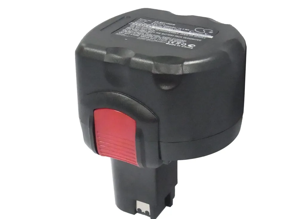 TECHTEK Batteria compatibile con [Bosch] 32609, 32609-RT, GDR 9.6V, GSR 9.6 New Version, GSR 9.6-1, GSR 9.6-2, GSR 9.6V sostituisce 2 607 001 380, pe