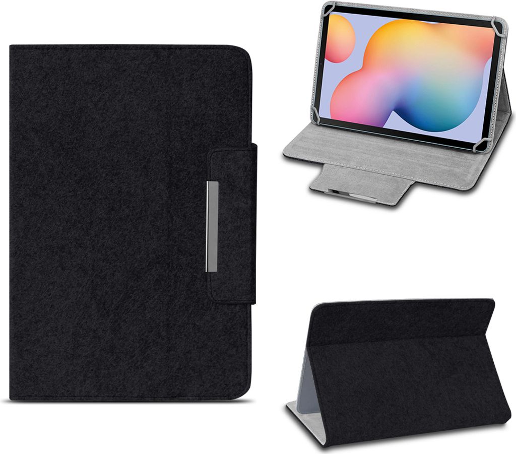 Filz Hülle für Samsung Galaxy Tab S7 11" Tablet Tasche Schutzhülle Case CoverFarben:Schwarz