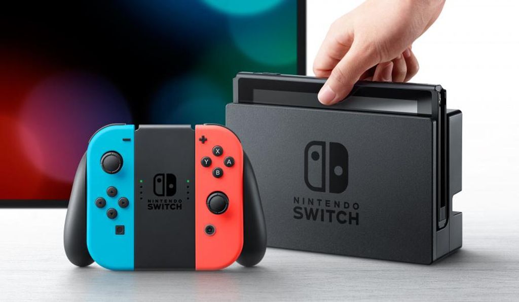 Switch-Konsole (neon-blau/neon-rot) - Nintendo Switch