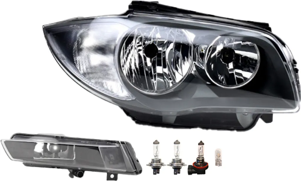 Fari Anteriori Johns per BMW E81 E82 E87 - Lampadine Osram Laser H7
