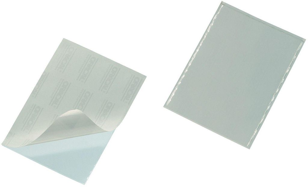 VELOFLEX Scheckkartenhülle 90 X 58 Mm Kunststoff Matt Transparent 10 Stueck Transparent 3317000 Veloflex Office