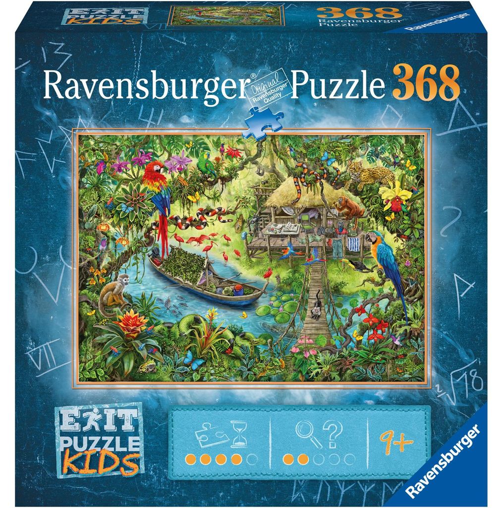EXIT Puzzle Kids Die Dschungelexpedition Ravensburger 12924 Produktbild 