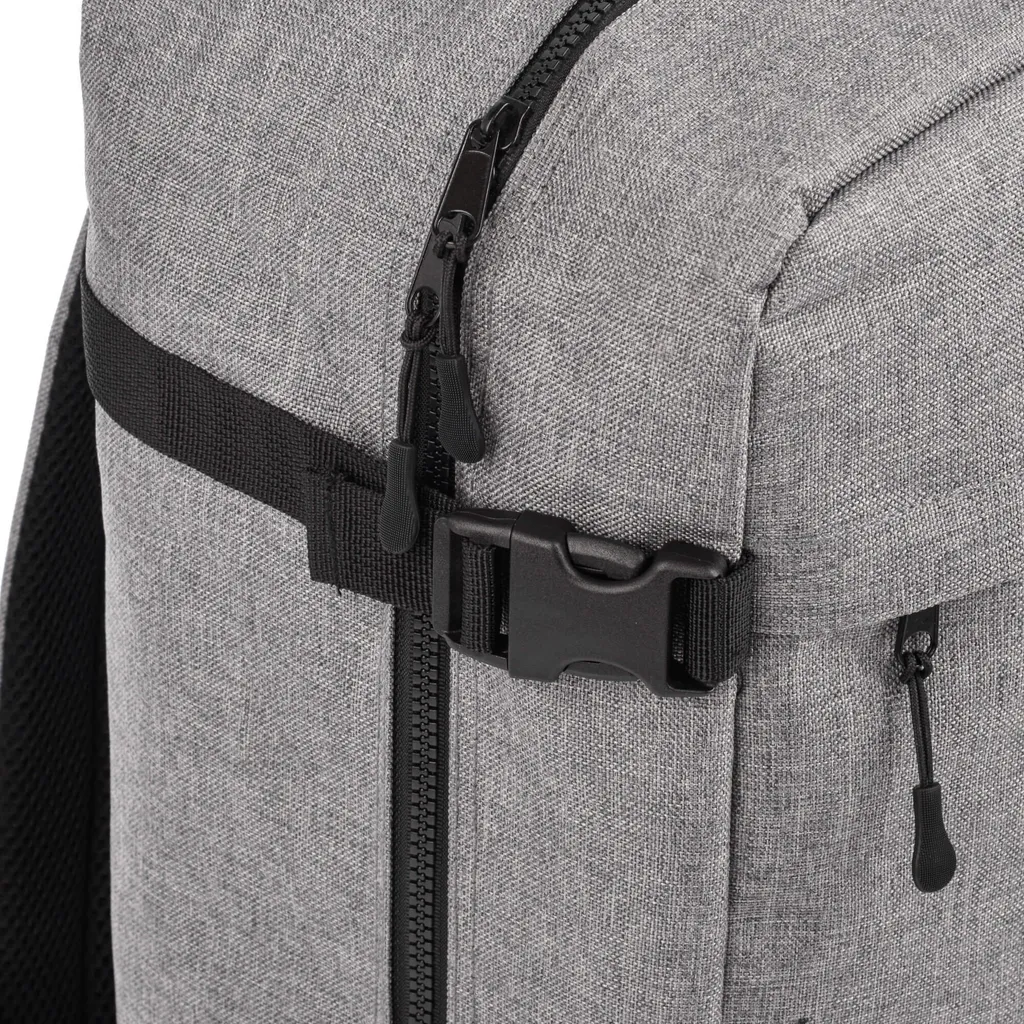 Sac dos cabine pour week-end : Meteor Hermod gris 40x25x20