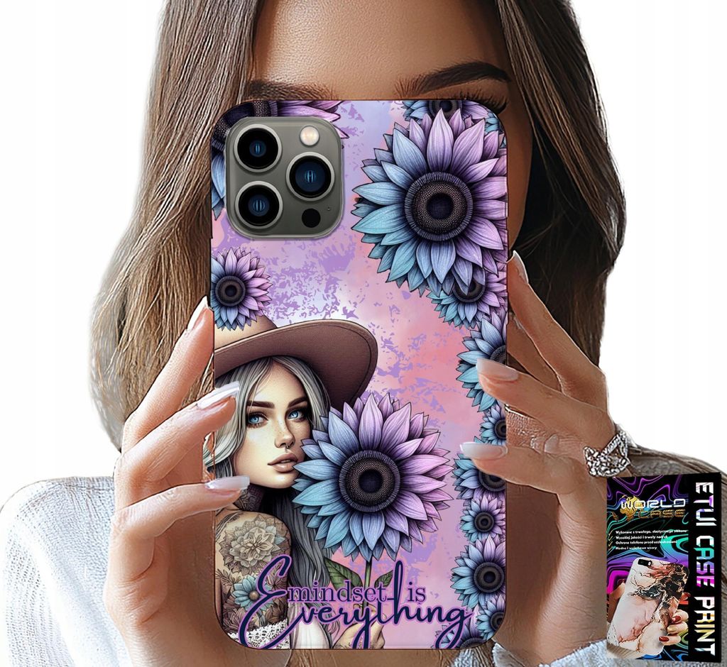 Hülle Für Iphone 11 Pro Max - Frau In Sonnenblumen, Feminine Designs