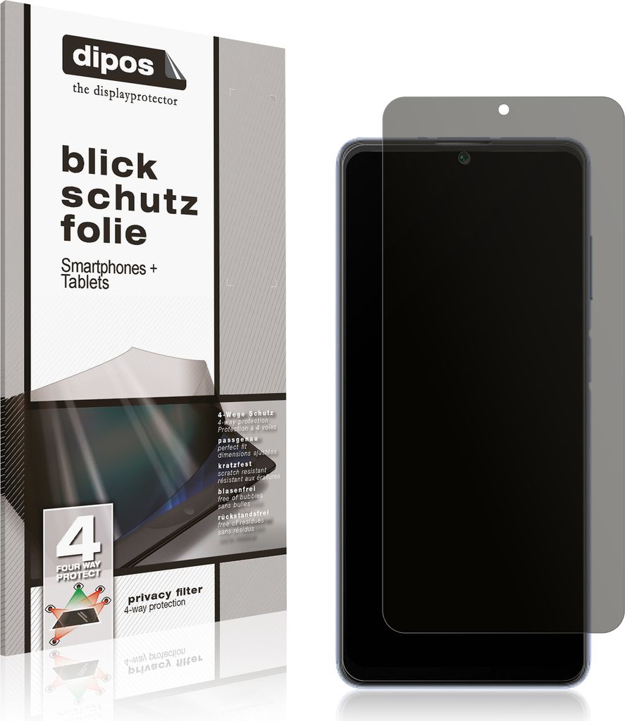 Blickschutzfolie für Blackview A53 Pro matt Schutzfolie Folie Display Schutz