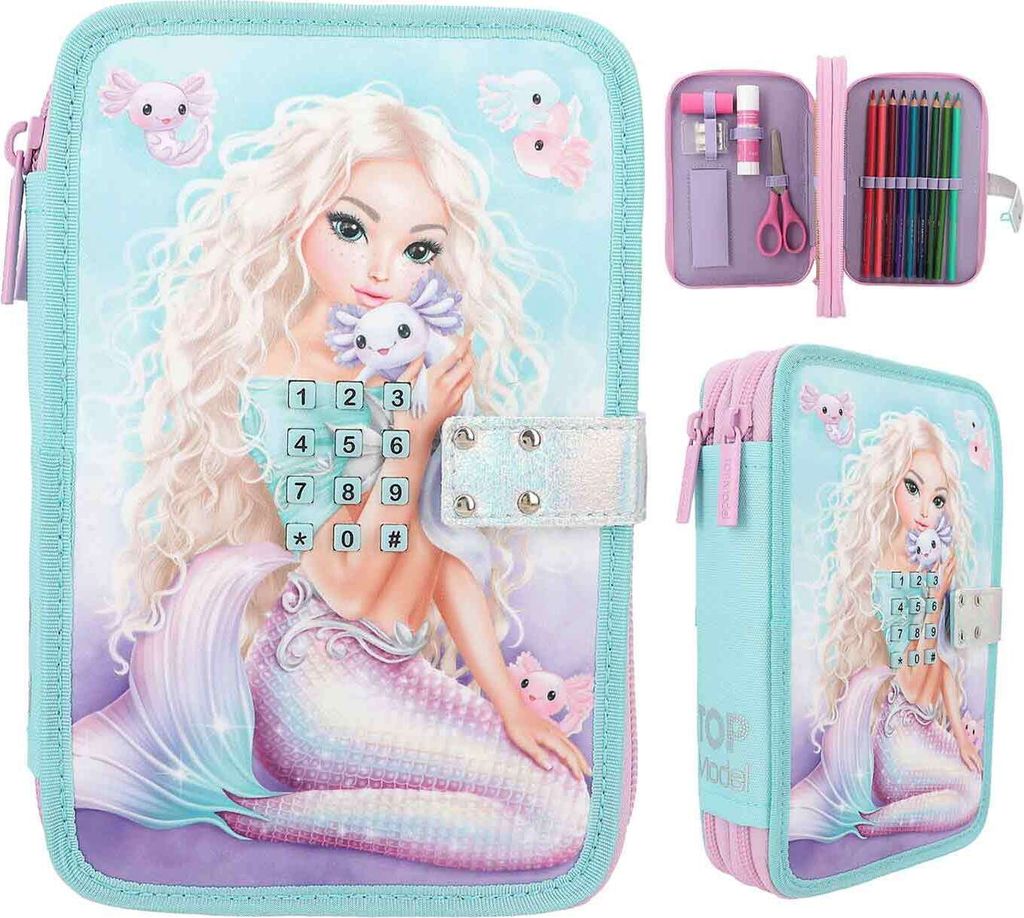 TOPModel Federtasche mit Code MERMAID Produktbild 3