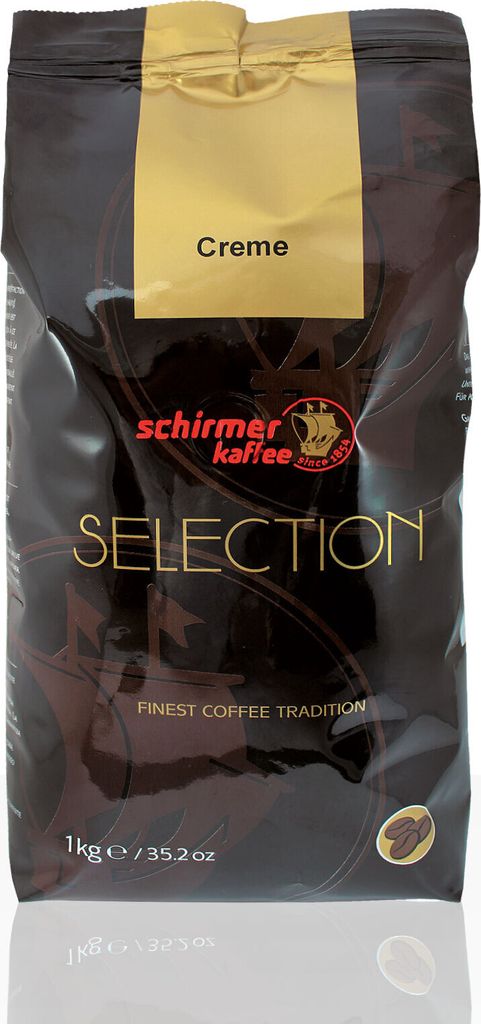 Schirmer Selection Cafe Creme - 1kg Kaffeebohnen Produktbild 