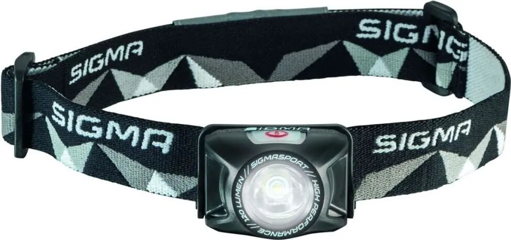 Sigma Headled II Lampe de Tête LED USB 120 Lumens Légère et Compacte
