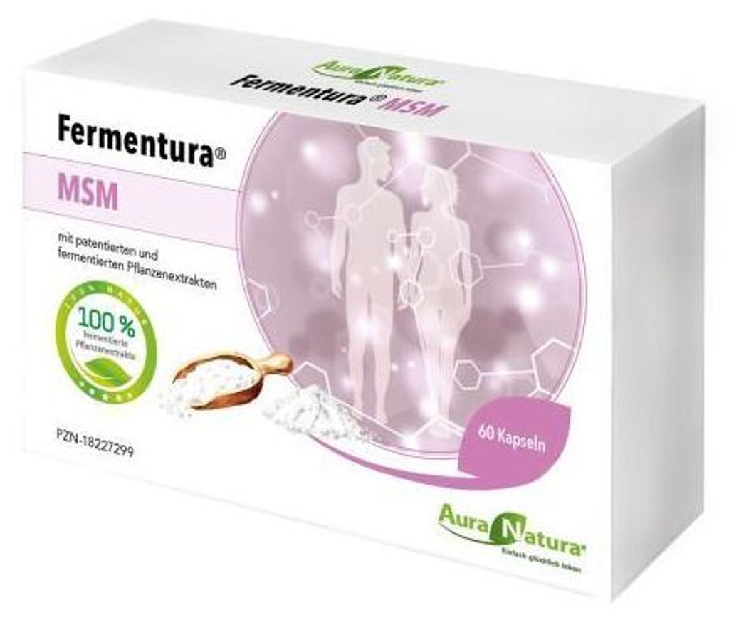 Aura Natura Fermentura MSM Kapseln Hochdosiert – Produktbild 